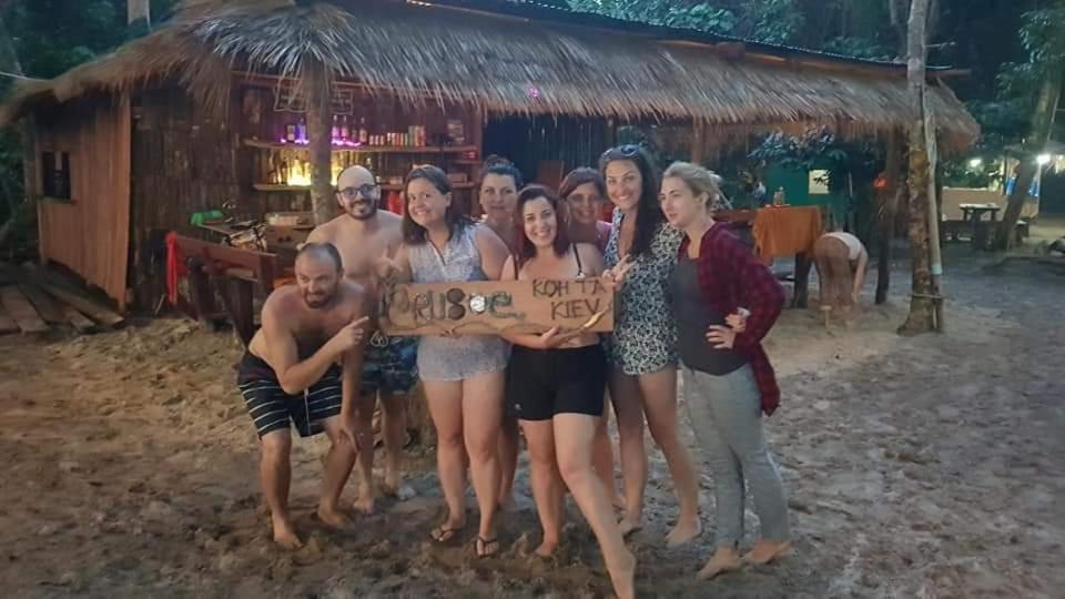 Crusoe Koh Takiev Island Hotel Koh Ta Kiev Bagian luar foto
