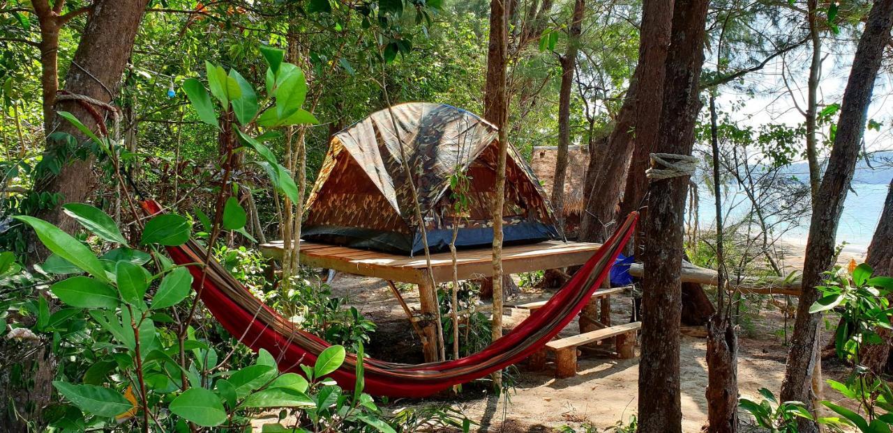 Crusoe Koh Takiev Island Hotel Koh Ta Kiev Bagian luar foto